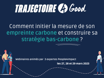 image card <p>Trajectoire4Good : Webinaires des solutions à impact pour les entreprises</p>