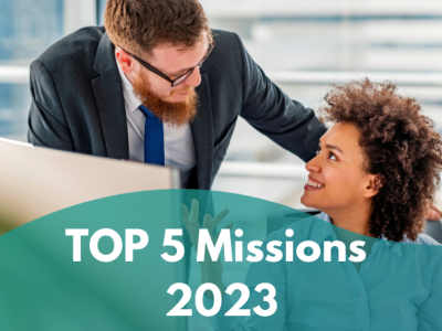 image card <p>TOP 5 des missions People4Impact 2023</p>
